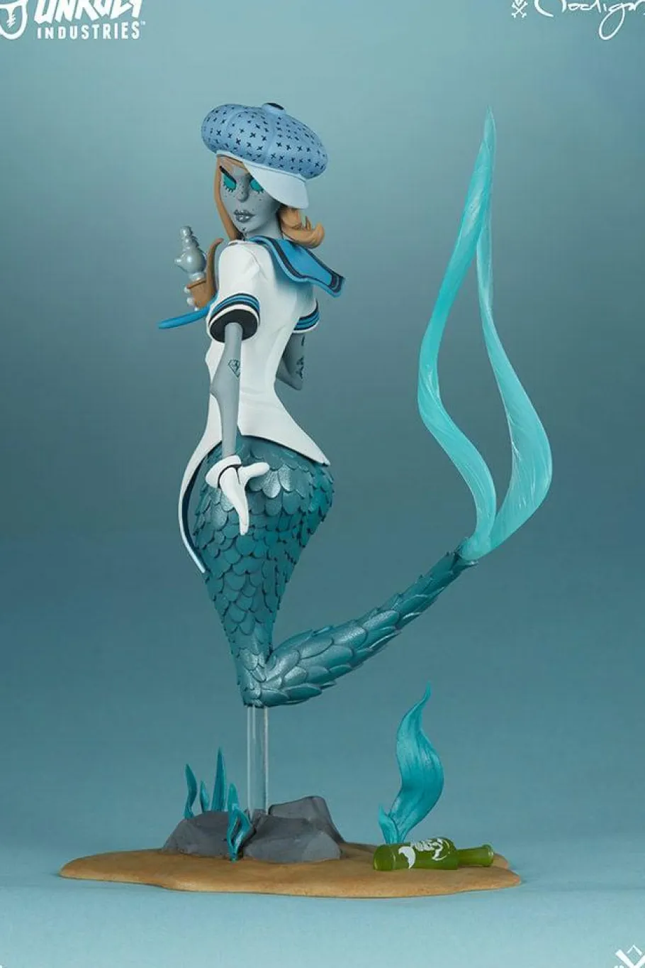 Designer Vinyl>Unruly Industries - Canary Blu 8” Vinyl Figure by Hainanu “nooligan” Saulque