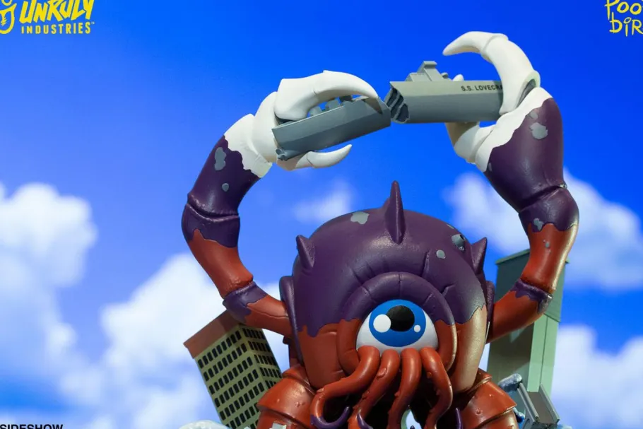 Designer Vinyl>Unruly Industries - Crabthulu: Terror of the Deep! 7” Vinyl Figure by Mike “Poopbird” Groves