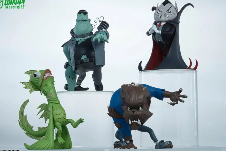 Designer Vinyl>Unruly Industries - Fish Face 7” Vinyl Figure by Ian MacDonald