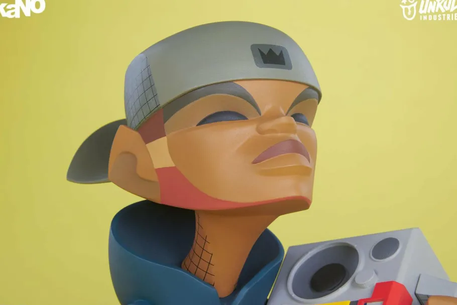 Designer Vinyl>Unruly Industries - Ghetto Blaster 7” Vinyl Figure by kaNO