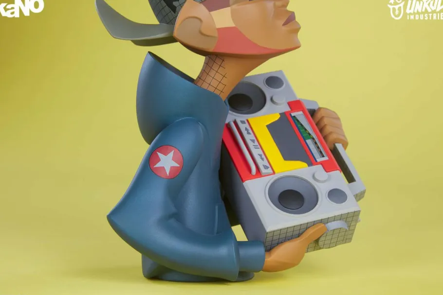 Designer Vinyl>Unruly Industries - Ghetto Blaster 7” Vinyl Figure by kaNO