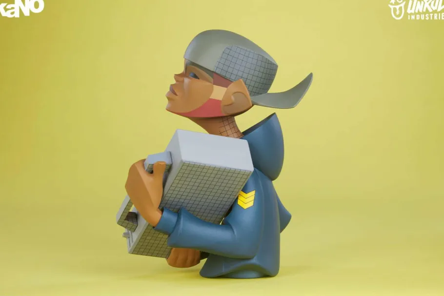 Designer Vinyl>Unruly Industries - Ghetto Blaster 7” Vinyl Figure by kaNO