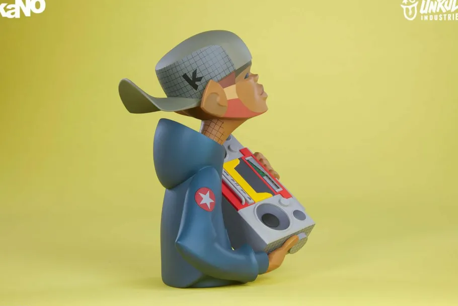 Designer Vinyl>Unruly Industries - Ghetto Blaster 7” Vinyl Figure by kaNO