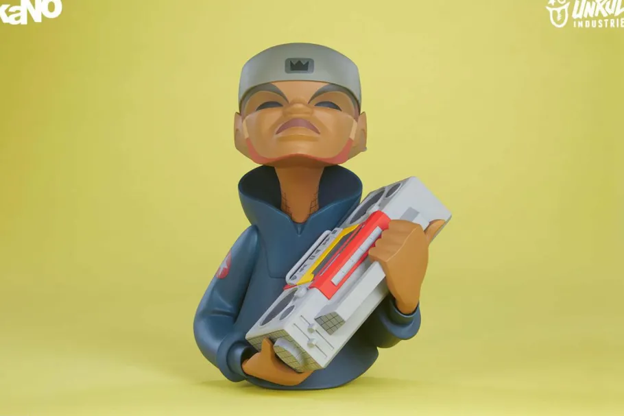 Designer Vinyl>Unruly Industries - Ghetto Blaster 7” Vinyl Figure by kaNO