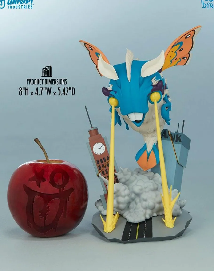 Designer Vinyl>Unruly Industries - Invasion of BeheMOTH! 8” Vinyl Figure by Mike “Poopbird” Groves