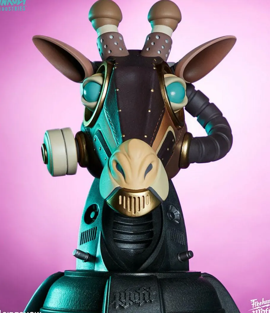 Designer Vinyl>Unruly Industries - Ram & Giraffe Guerrilla Squadron 9” Vinyl Figure Set by Freehand Profit