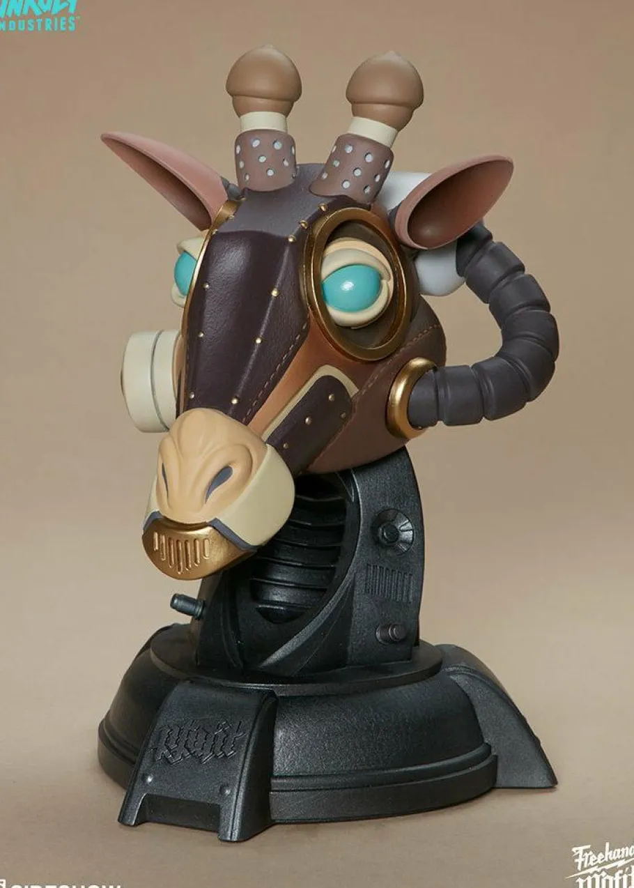 Designer Vinyl>Unruly Industries - Ram & Giraffe Guerrilla Squadron 9” Vinyl Figure Set by Freehand Profit