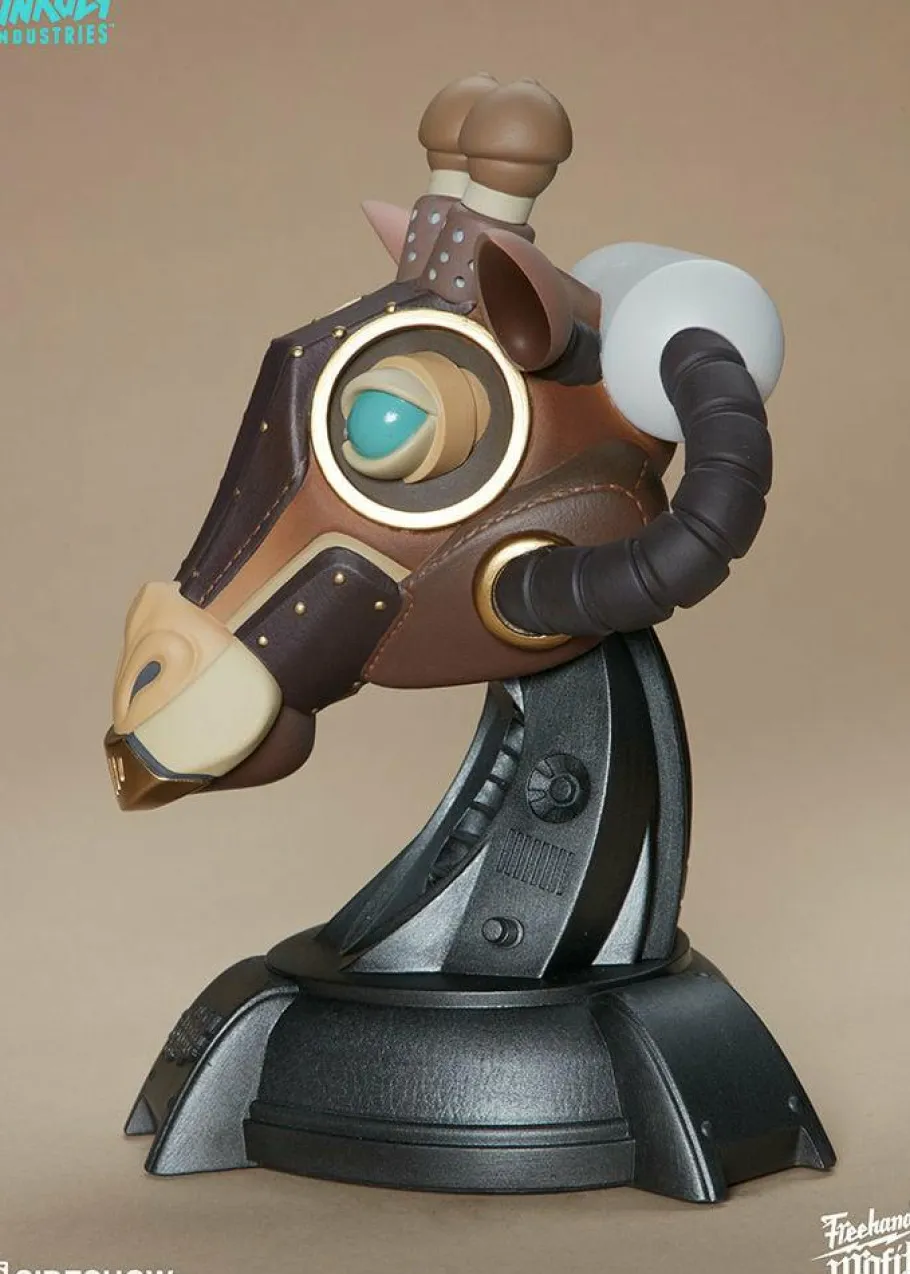 Designer Vinyl>Unruly Industries - Ram & Giraffe Guerrilla Squadron 9” Vinyl Figure Set by Freehand Profit