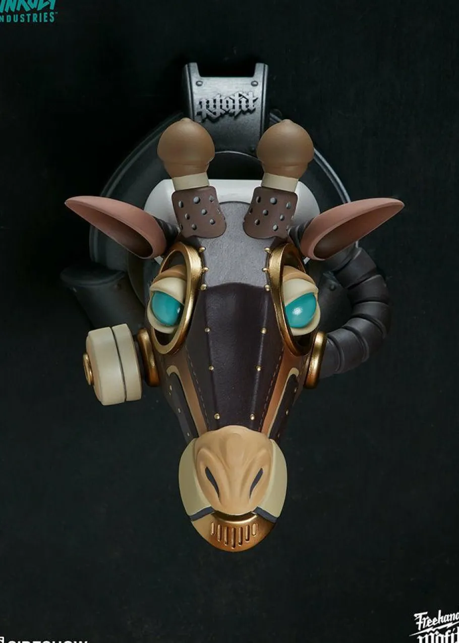 Designer Vinyl>Unruly Industries - Ram & Giraffe Guerrilla Squadron 9” Vinyl Figure Set by Freehand Profit