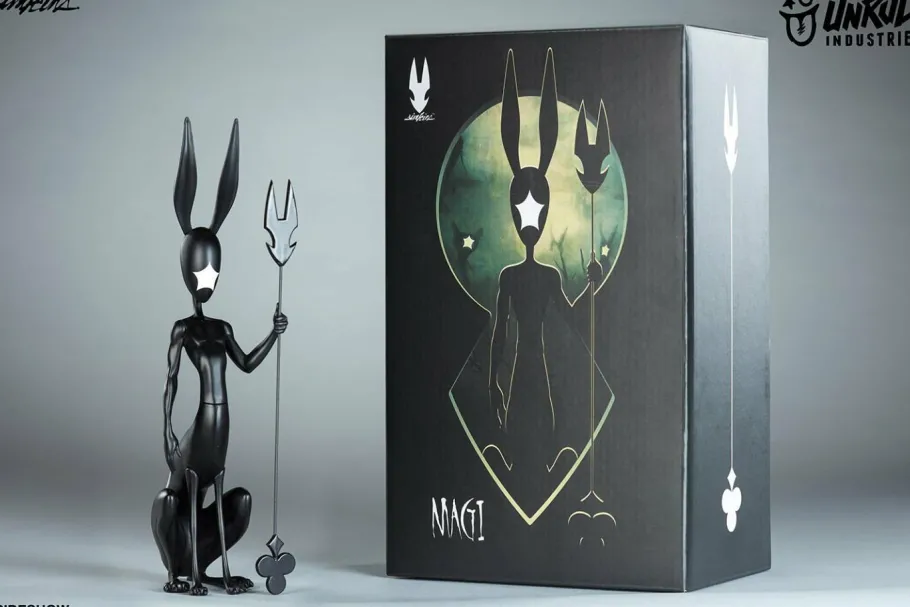 Designer Vinyl>Unruly Industries - Starry Knights: Magi & Maret 9” Vinyl Figure Set by Greg “Crayola” Simkins