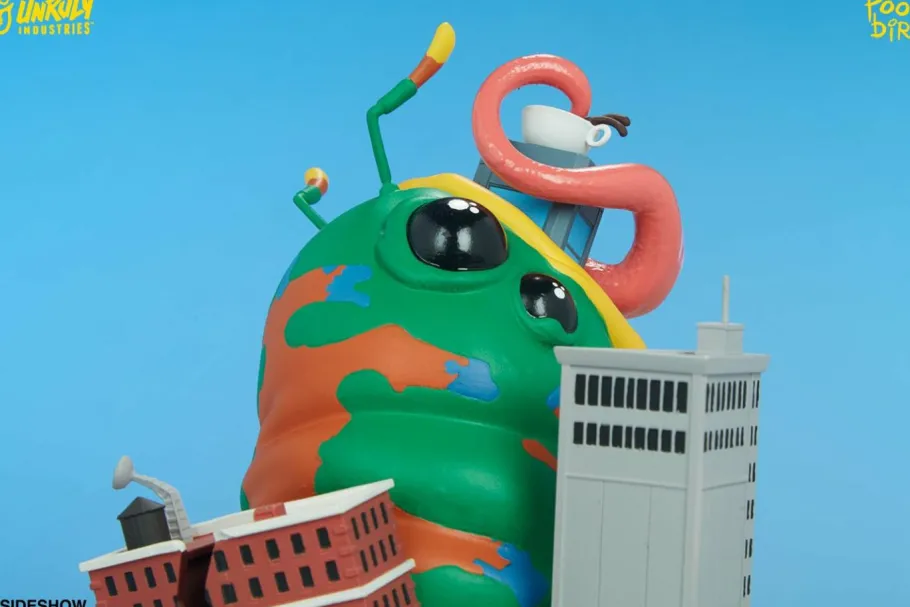 Designer Vinyl>Unruly Industries - Wrath of Wormzilla 6” Vinyl Figure by Mike “Poopbird” Groves