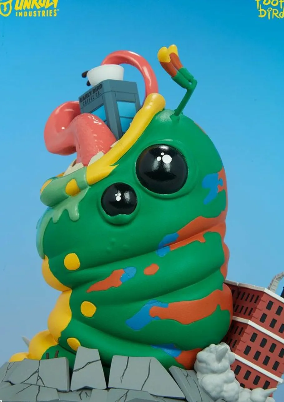 Designer Vinyl>Unruly Industries - Wrath of Wormzilla 6” Vinyl Figure by Mike “Poopbird” Groves