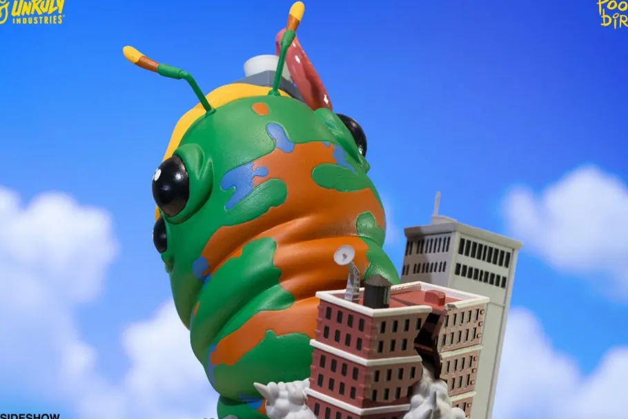 Designer Vinyl>Unruly Industries - Wrath of Wormzilla 6” Vinyl Figure by Mike “Poopbird” Groves