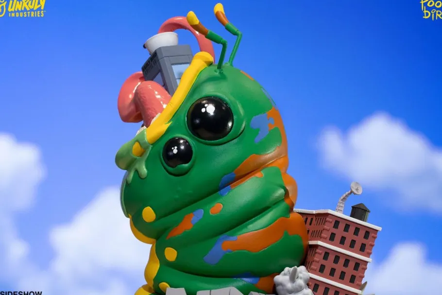 Designer Vinyl>Unruly Industries - Wrath of Wormzilla 6” Vinyl Figure by Mike “Poopbird” Groves
