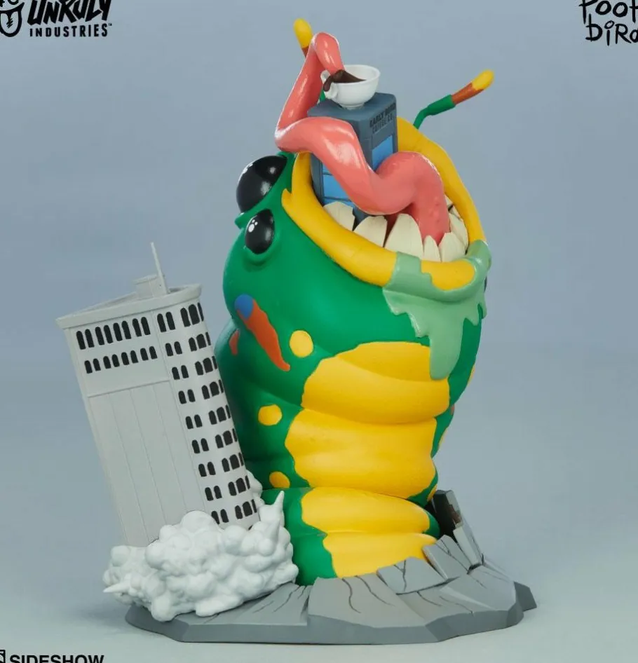 Designer Vinyl>Unruly Industries - Wrath of Wormzilla 6” Vinyl Figure by Mike “Poopbird” Groves