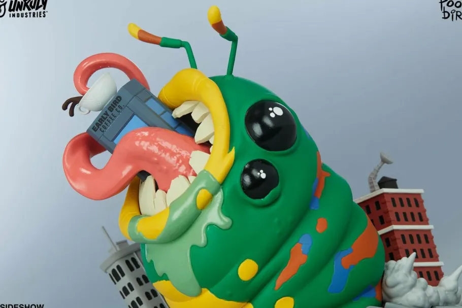 Designer Vinyl>Unruly Industries - Wrath of Wormzilla 6” Vinyl Figure by Mike “Poopbird” Groves