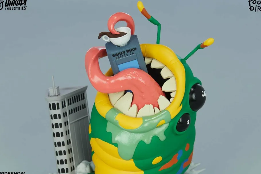 Designer Vinyl>Unruly Industries - Wrath of Wormzilla 6” Vinyl Figure by Mike “Poopbird” Groves