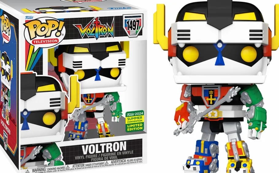 Standard Pop!>Voltron : Defender of the Universe - Super Sized 6" Pop! Vinyl Figure (2024 Summer Convention Exclusive) (Popcultcha Exclusive)