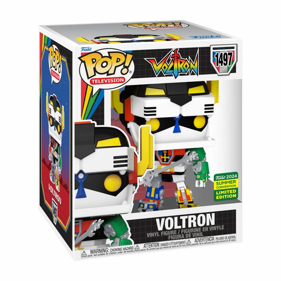 Standard Pop!>Voltron : Defender of the Universe - Super Sized 6" Pop! Vinyl Figure (2024 Summer Convention Exclusive) (Popcultcha Exclusive)