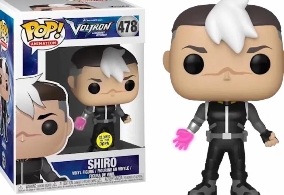 Standard Pop!>Voltron : Legendary Defender - Shiro with Energy Hand Glow in the Dark Pop! Vinyl Figure