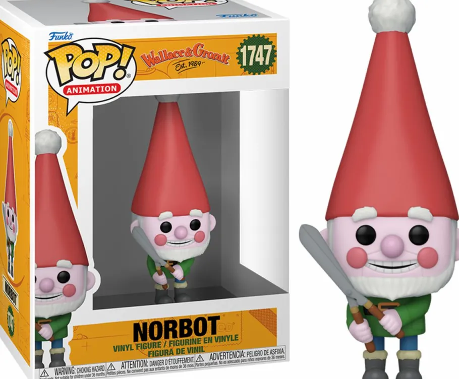 Standard Pop!>Wallace and Gromit Wallace & Gromit: Vengeance Most Fowl - Norbot Pop! Vinyl Figure