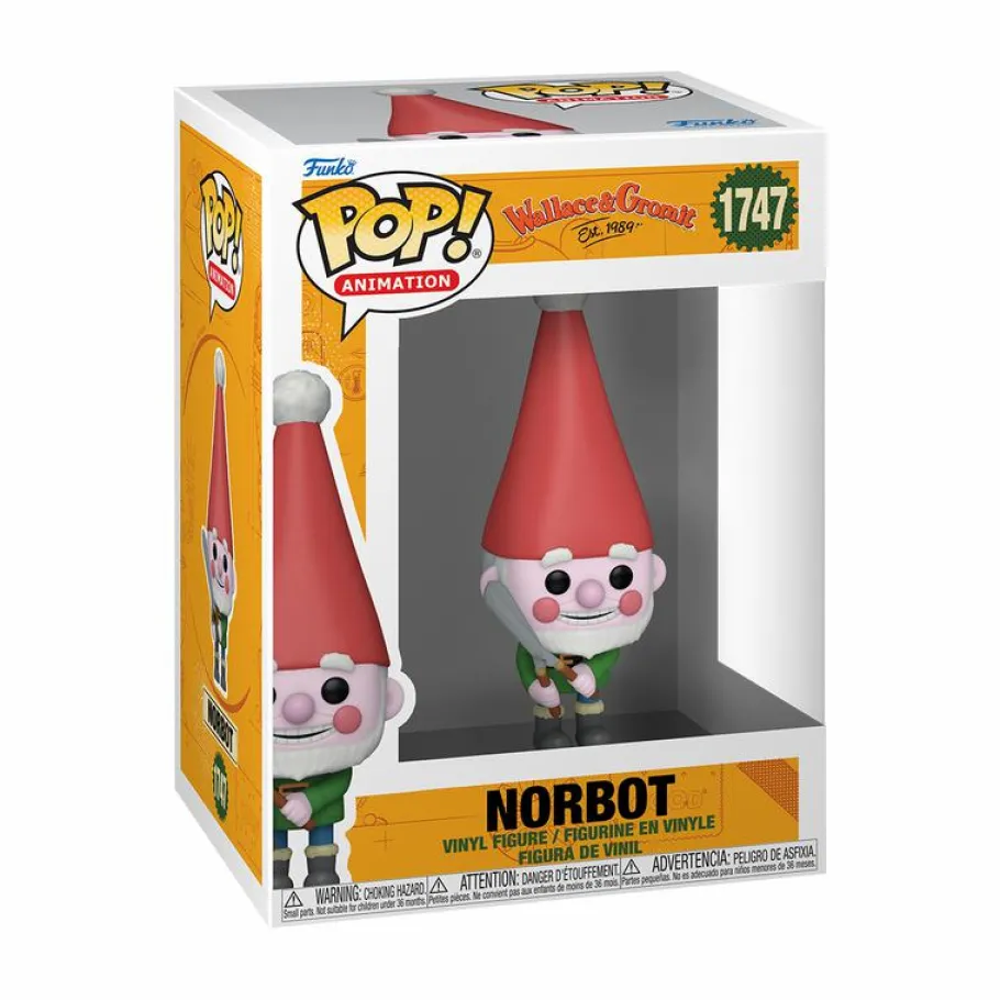 Standard Pop!>Wallace and Gromit Wallace & Gromit: Vengeance Most Fowl - Norbot Pop! Vinyl Figure