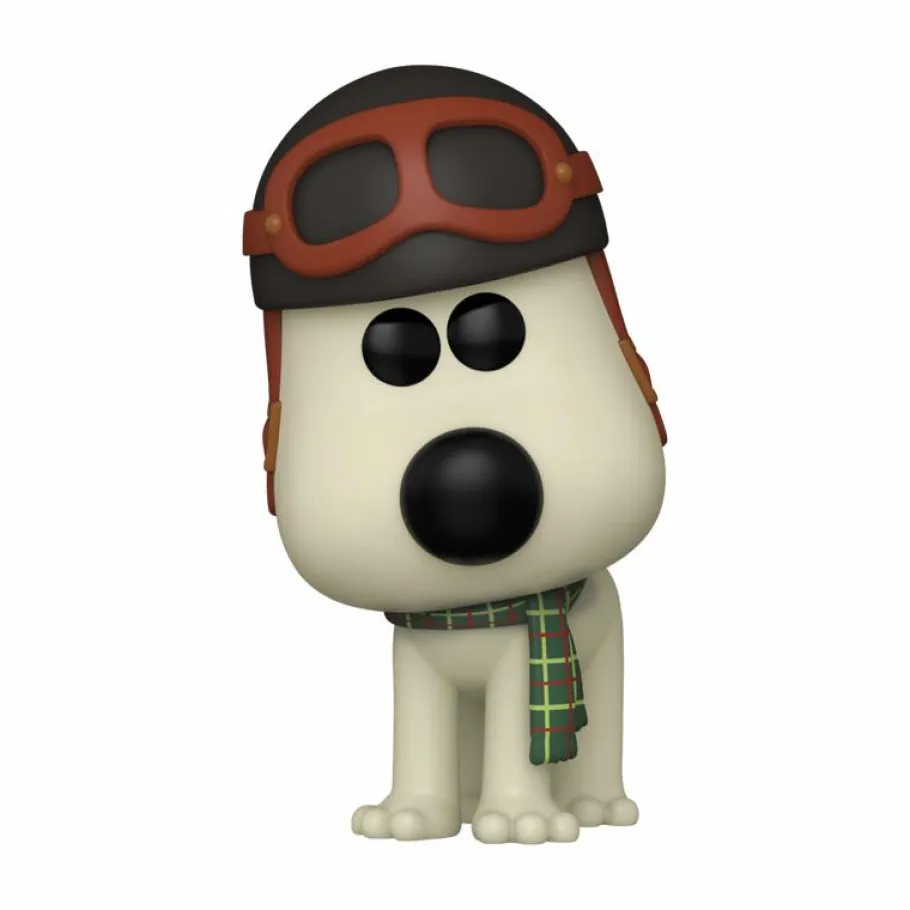 Standard Pop!>Wallace and Gromit Wallace & Gromit: Vengeance Most Fowl - Gromit with Aviator's Hat Pop! Vinyl Figure