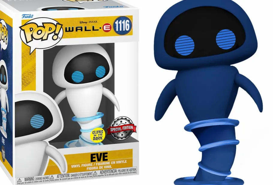 Standard Pop!>Wall-E - Eve Flying Glow in the Dark Pop! Vinyl Figure