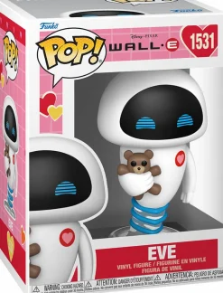 Standard Pop!>Wall-E - EVE with Teddy Bear (Valentine) Pop! Vinyl Figure