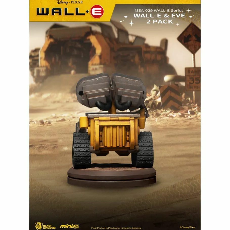 Designer Vinyl>Wall-E - & Eve Mini Egg Attack MEA-029 3” Mini Figure 2-Pack