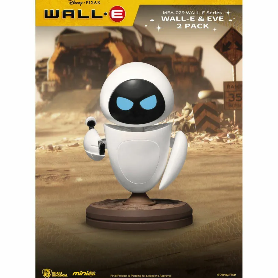 Designer Vinyl>Wall-E - & Eve Mini Egg Attack MEA-029 3” Mini Figure 2-Pack