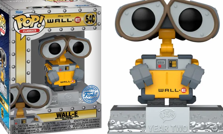 Standard Pop!>Wall-E - Pop! Classics Vinyl Figure (Funko / Popcultcha Exclusive)
