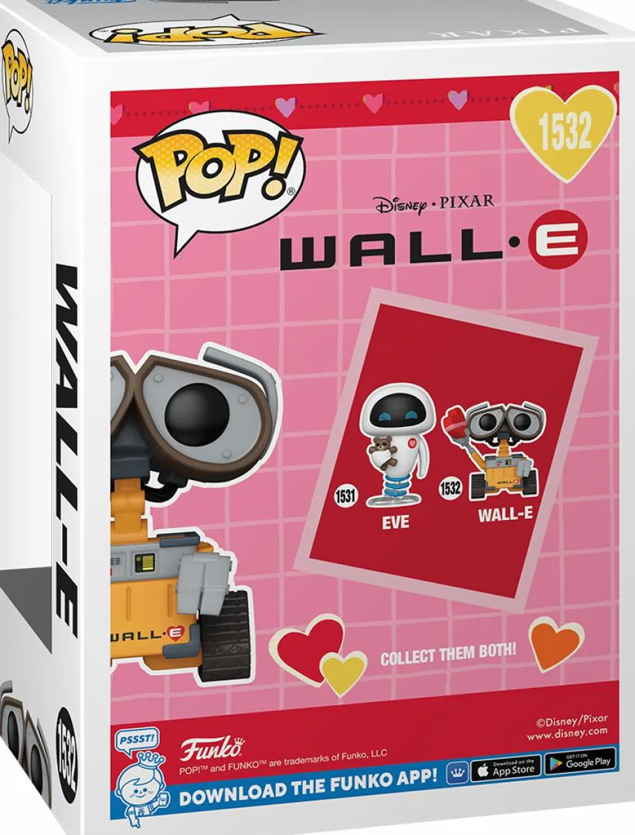 Standard Pop!>Wall-E - with Box of Chocolate (Valentine) Pop! Vinyl Figure