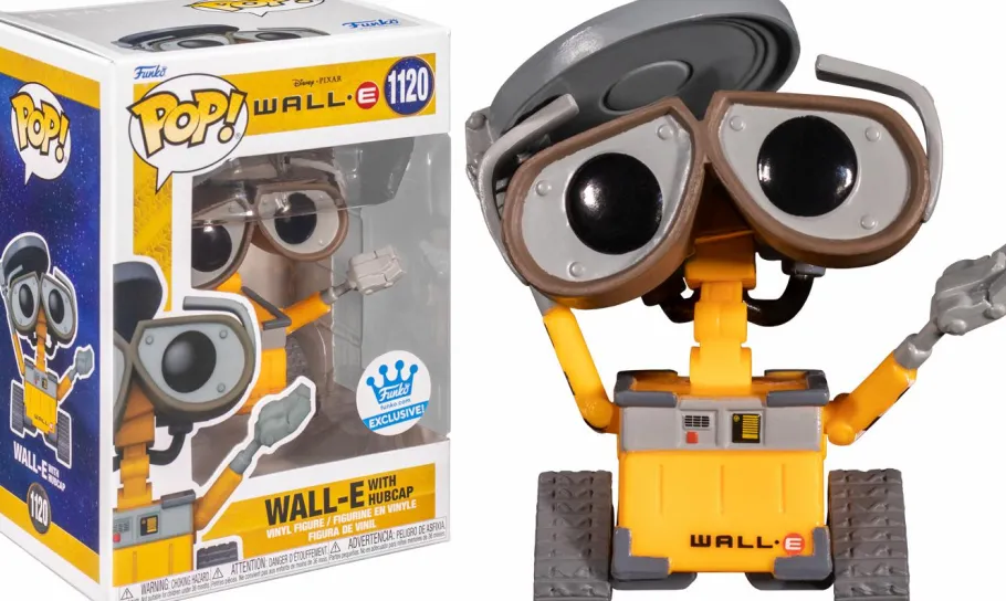 Standard Pop!>Wall-E - with Hubcap Pop! Vinyl Figure (Funko / Popcultcha Exclusive)