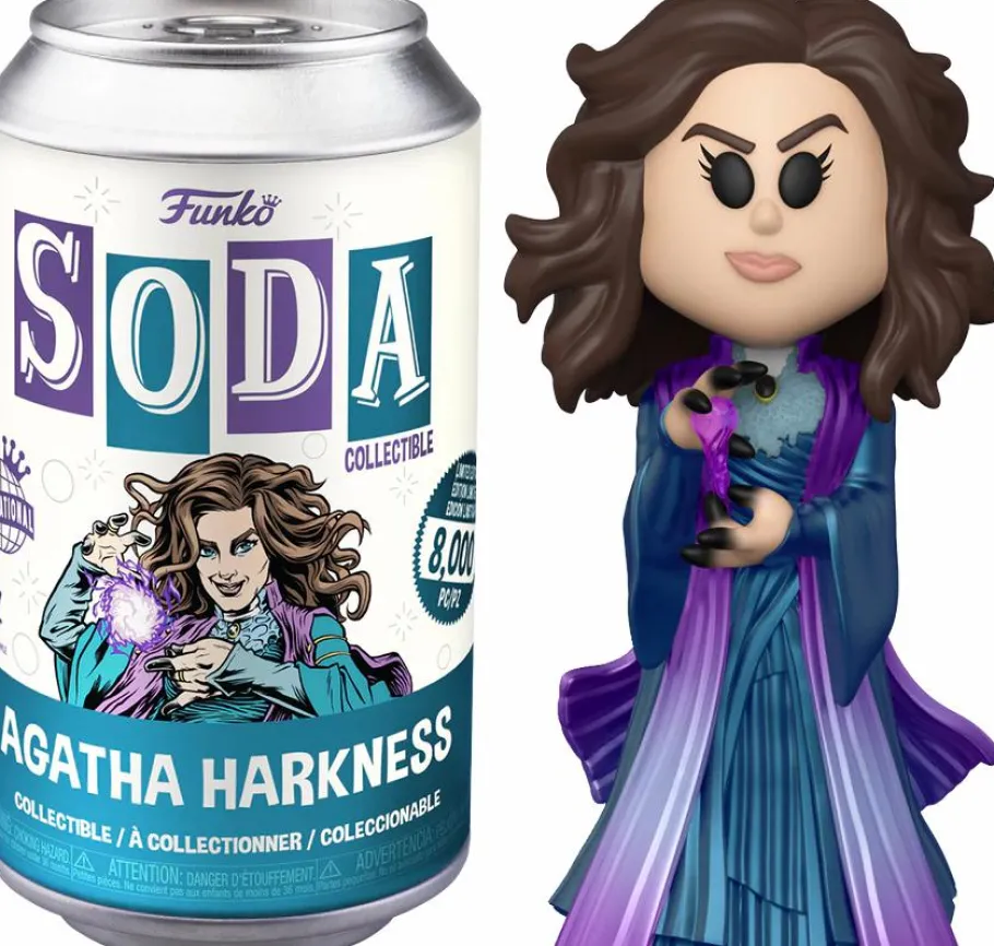 Designer Vinyl>WandaVision - Agatha Harkness Vinyl SODA Figure in Collector Can (International Edition)