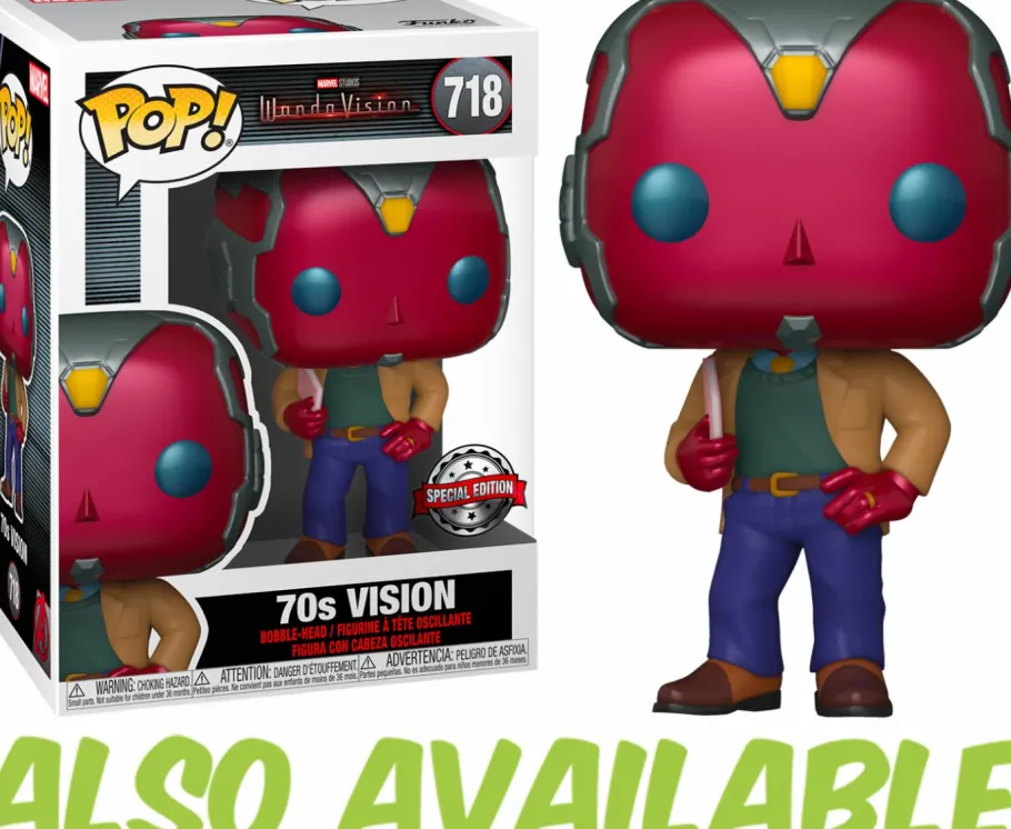Standard Pop!>WandaVision - Halloween Vision Pop! Vinyl Figure
