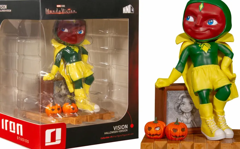 Designer Vinyl>WandaVision - Vision Halloween MiniCo 7” Vinyl Figure