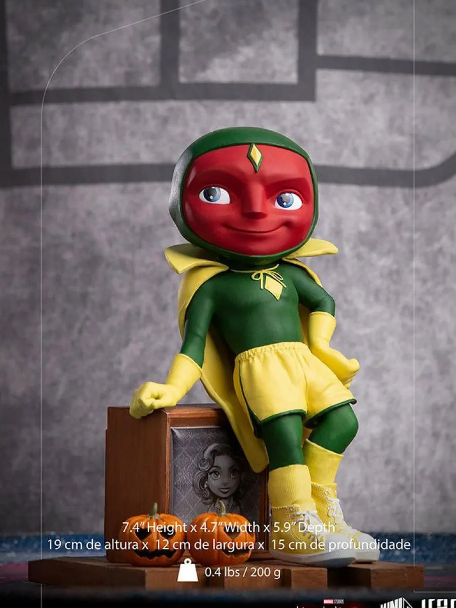 Designer Vinyl>WandaVision - Vision Halloween MiniCo 7” Vinyl Figure