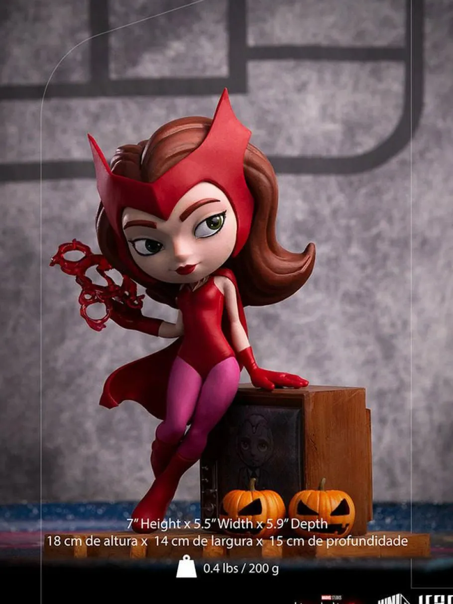 Designer Vinyl>WandaVision - Wanda Halloween MiniCo 7” Vinyl Figure