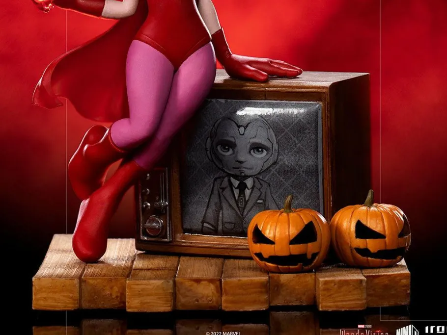 Designer Vinyl>WandaVision - Wanda Halloween MiniCo 7” Vinyl Figure