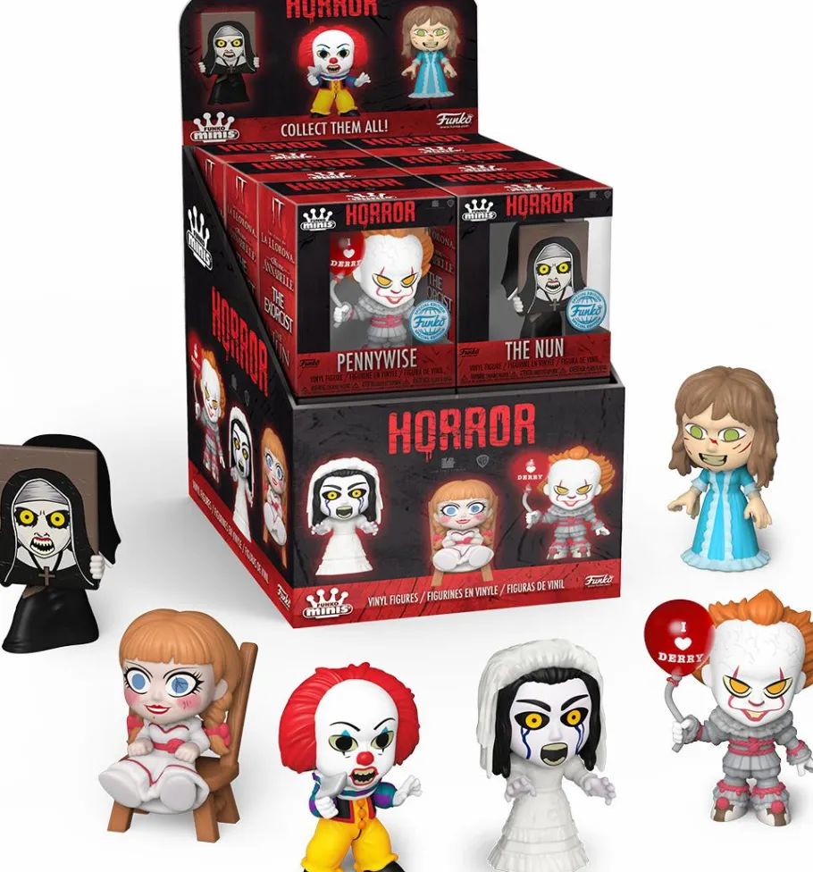 Blind Box>Warner Brothers Warner Bros. Horror - Funko Minis 3" Vinyl Figure (Display of 12)