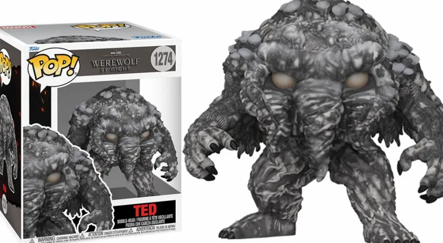 Super-Sized Pop!>Werewolf by Night - Man-Thing Ted Super Sized 6" Pop! Vinyl Figure