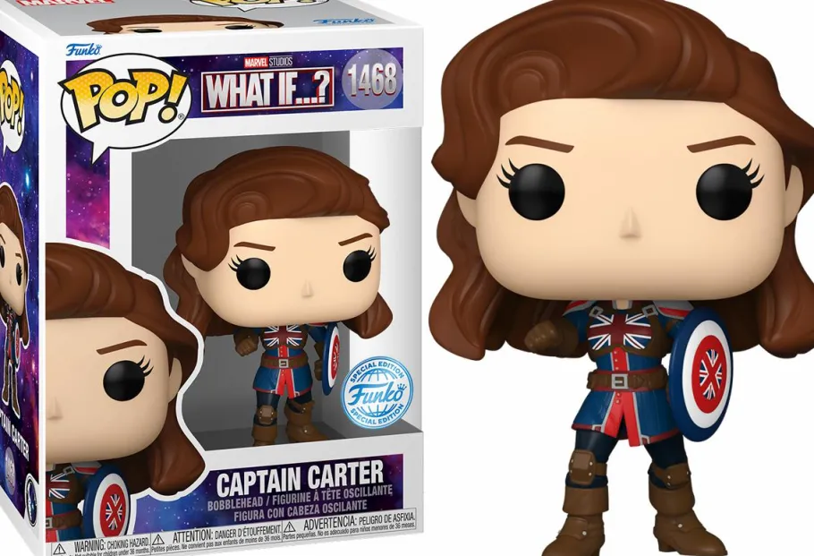 Standard Pop!>What If...? What If…? - Captain Carter (1602) Pop! Vinyl Figure