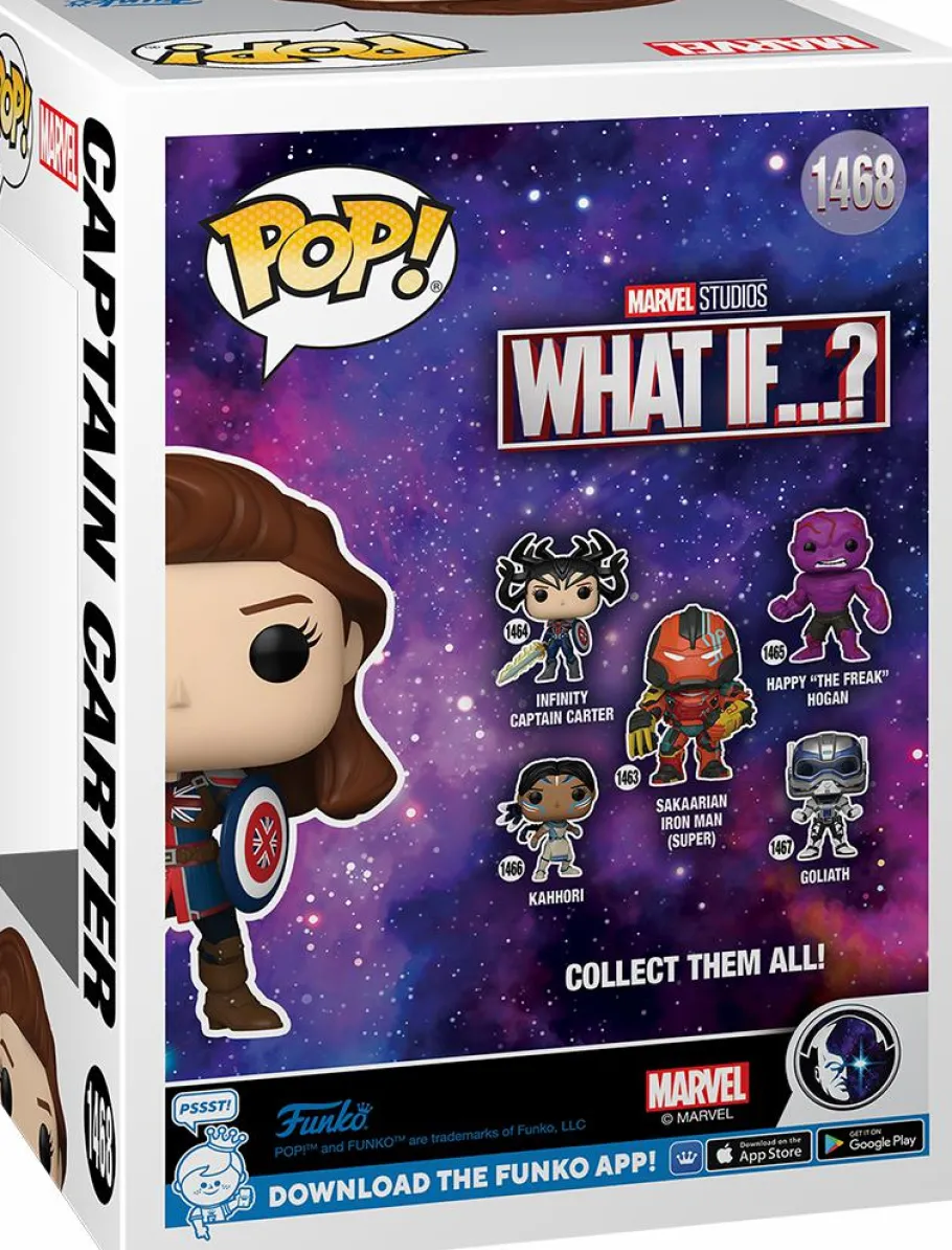 Standard Pop!>What If...? What If…? - Captain Carter (1602) Pop! Vinyl Figure