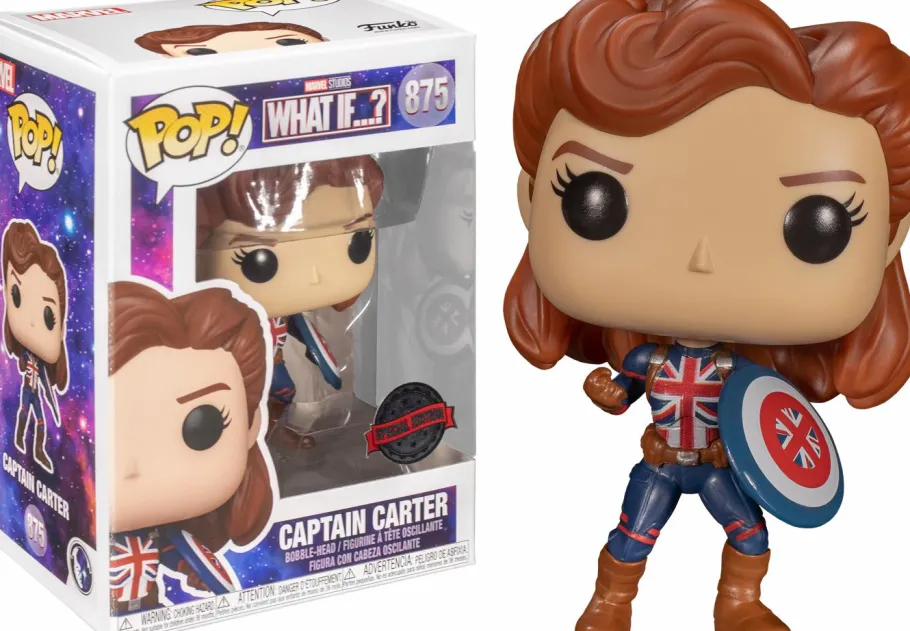 Standard Pop!>What If...? What If…? - Captain Carter Fighting Pose Pop! Vinyl Figure