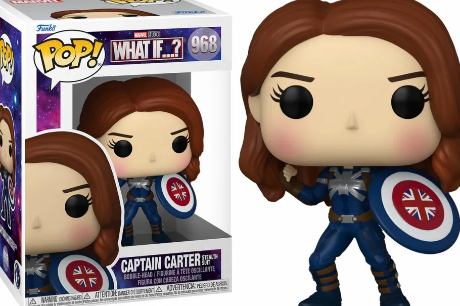 Standard Pop!>What If...? What If…? - Captain Carter with Stealth Suit Pop! Vinyl Figure