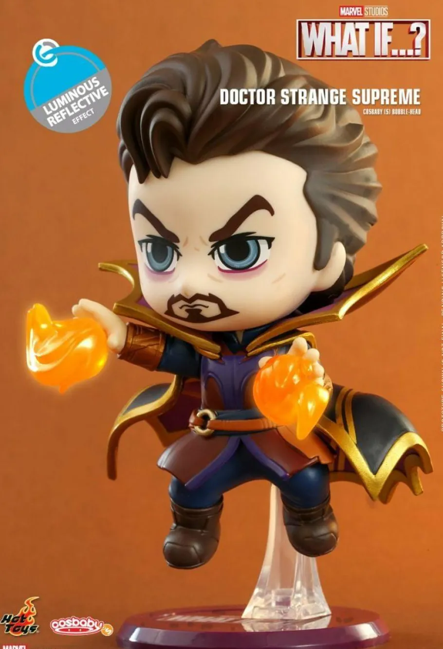 Cosbaby>What If...? What If…? - Doctor Strange Supreme Cosbaby (S) Hot Toys Figure