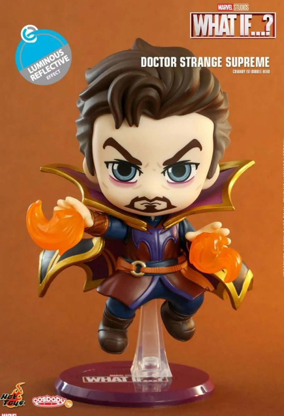 Cosbaby>What If...? What If…? - Doctor Strange Supreme Cosbaby (S) Hot Toys Figure