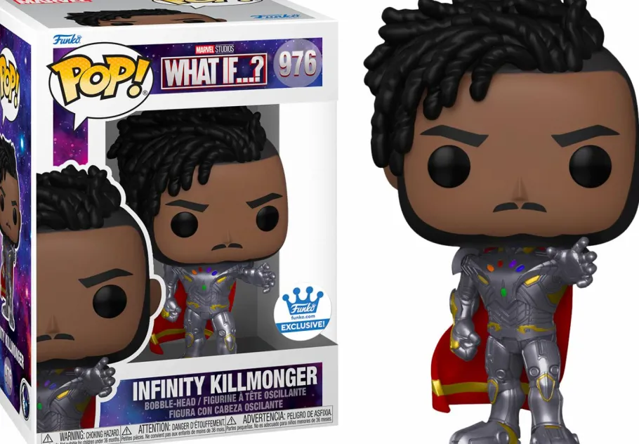 Collector & Mystery Boxes>What If...? What If…? - Infinity Killmonger Reaching Mystery Box (Includes Killmonger & 3 Mystery Exclusive Pop! Vinyl Figures) (Funko / Popcultcha Exclusive)