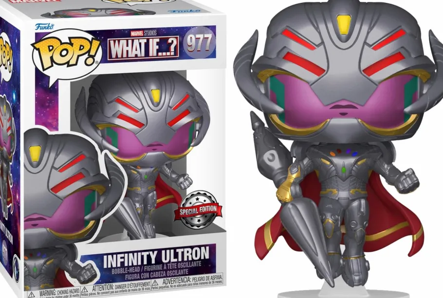 Standard Pop!>What If...? What If…? - Infinity Ultron with Javelin Pop! Vinyl Figure